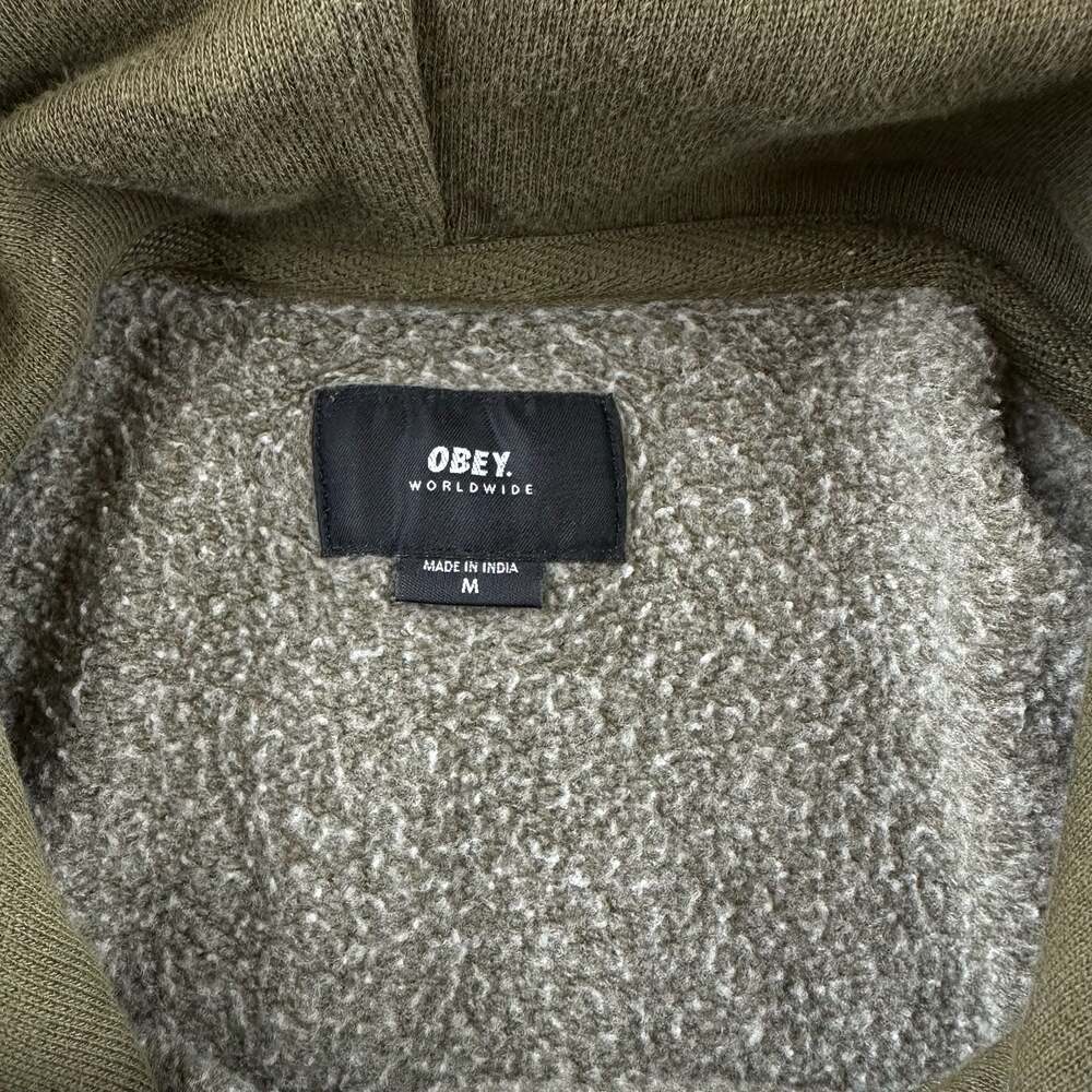 Obey Worldwide Collegiate Pigment Pullover Hoodie - Picture 5 of 8